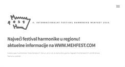 Desktop Screenshot of mehfest.com